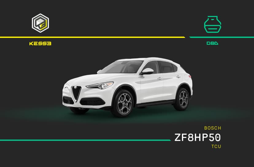 Nouveau protocole OBD pour TCU Bosch ZF8HP50 – Alfa Romeo.